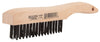 Hardware store usa |  4x16 Shoe Handle Brush | KH585 | LINCOLN ELECTRIC CO