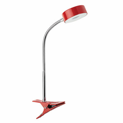 Hardware store usa |  RED LED Clip Lamp | 12647 | GLOBE ELECTRIC COMPANY INC