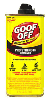 Hardware Store USA | 6OZ Pro GoofOff Remover | Pack Of 12