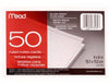 Hardware store usa |  50CT 4x6 Index Cards | 63460 | ACCO/MEAD