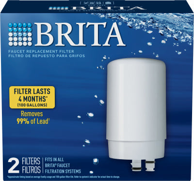 Hardware Store USA | 2CT WHT Fauc MNT Filter