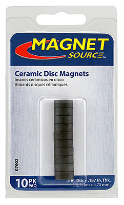 Hardware store usa |  10PC Cera Disc Magnets | 7002 | MASTER MAGNETICS