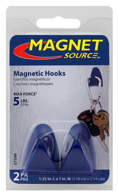 Hardware store usa |  2PC Neo BLU Magn Hooks | 7599 | MASTER MAGNETICS