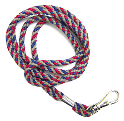 Hardware Store USA | 18x.5 BLK Rope Lanyard | Pack Of 3