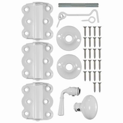 Hardware Store USA | WHT Screen DR HDWE Set