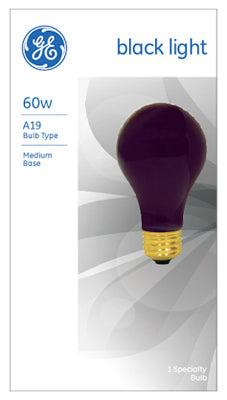 Hardware Store USA | GE 60W BLK LGT Bulb