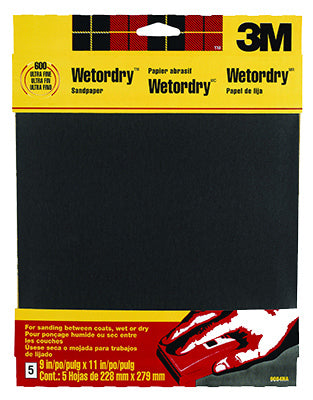 Hardware store usa |  5PK 220G WSC Sandpaper | 9087NA | 3M COMPANY