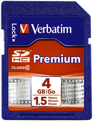 4GB Class 10 SDHC Card