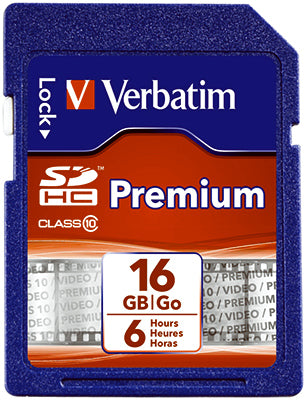 16GB Class 10 SDHC Card