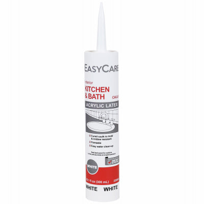 Hardware Store USA | EC 10.1OZ WHT K&B Caulk