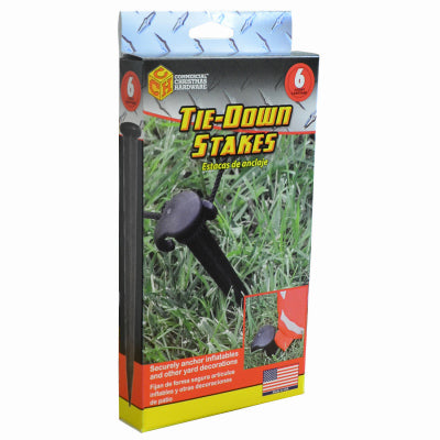 Hardware store usa |  6CT Tie Down Stakes | 258296 | ADAMS MFG CO