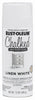 Hardware store usa |  12OZ WHT Chalk Spray | 302591 | RUST-OLEUM