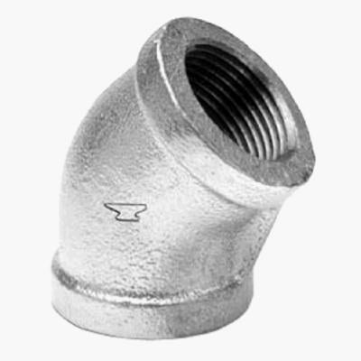 Hardware Store USA | 1/4 Galv 45 DEG Elbow