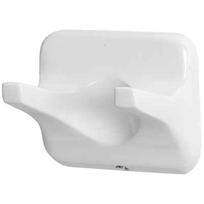 Hardware Store USA | HP WHT DBL Robe Hook