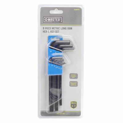 Hardware Store USA | MM9PC Met Hex-L Key Set