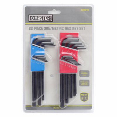 Hardware Store USA | MM 22PC Hex-L Key Set