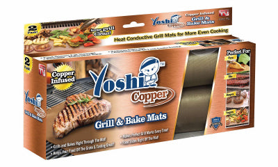 Hardware store usa |  2PK COP Yoshi Grill Mat | YOSHIGC | IDEA VILLAGE PRODUCTS CORP