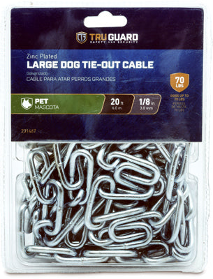 Hardware store usa |  TG 15'Pet Tie Out Chain | 3129907TG | APEX TOOLS GROUP LLC