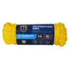 Hardware Store USA | 3/8x50 YEL Poly Rope