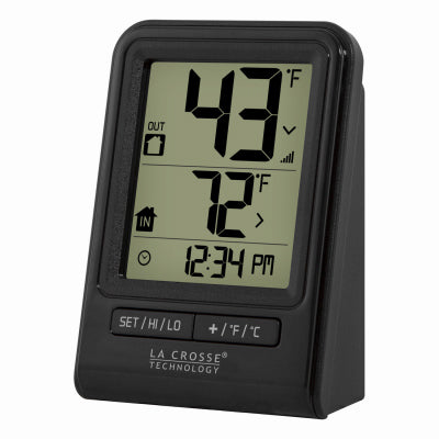 Hardware store usa |  BLK Wireles Thermometer | 308-1409BT-CBP | LA CROSSE TECHNOLOGY LTD
