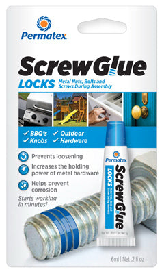 Hardware Store USA | 6ml Screw Glue Locks