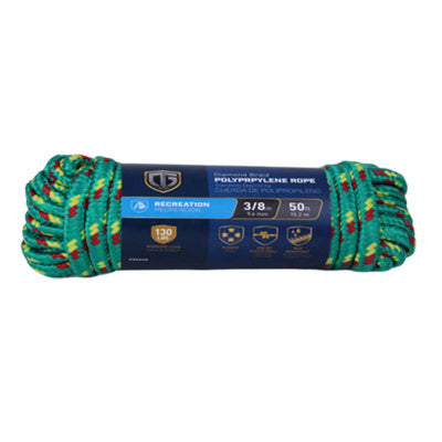 Hardware Store USA | 3/8x50 Poly Rope