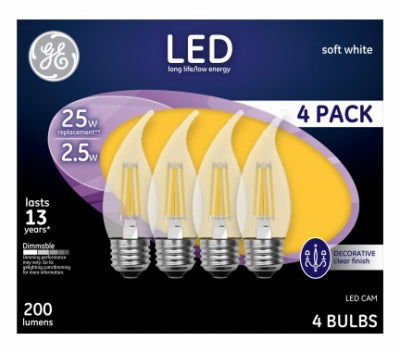 Hardware Store USA | GE4PK 2.5W SW CAM Bulb