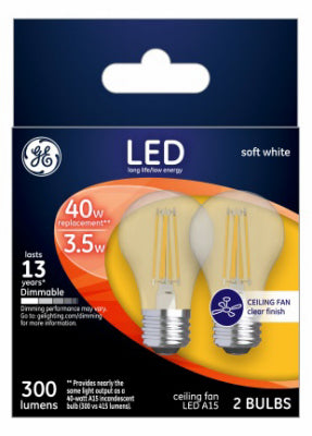 Hardware Store USA | GE 2PK 3.5W SW Fan Bulb