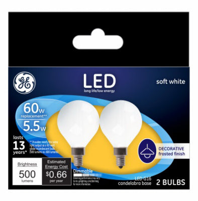 Hardware Store USA | GE2PK 5.5W SW G16 Bulb