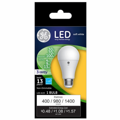 Hardware Store USA | GE30/70/100W SW A19Bulb