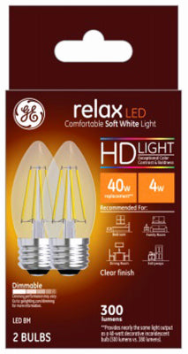 Hardware Store USA | GE2PK 4W SW BM Rel Bulb