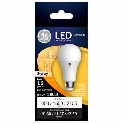 Hardware Store USA | GE 5/12/17 SW A19 Bulb