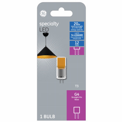 Hardware Store USA | GE 2W WHT T3 G4 Bulb