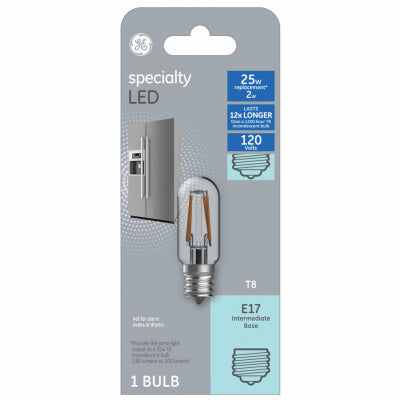 Hardware Store USA | GE 2W WHT T8 Inter Bulb