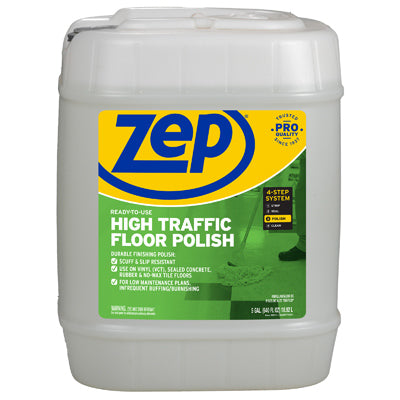 Hardware store usa |  5GAL Zep Floor Finish | ZUHTFF5G | ZEP INC