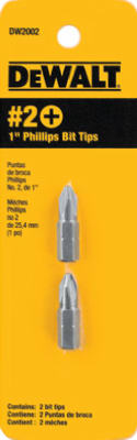 Hardware Store USA | 2PK #2 Phil Ins Bit Tip