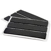 Hardware Store USA | TG 6PK 1/2x2.5 BLK Pads