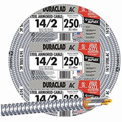 Hardware Store USA | 250'14/2ACT Armor Cable