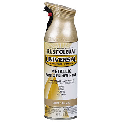 Hardware Store USA | 12OZ Gild BRS Met Paint