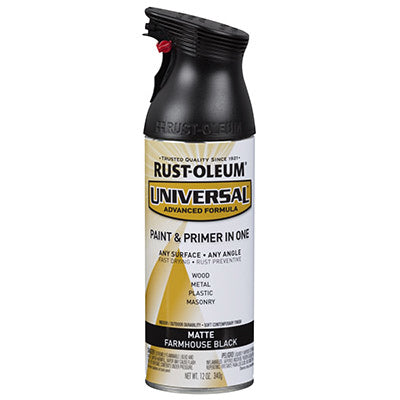 Hardware Store USA | 12OZ BLK Matte Paint