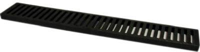 Hardware store usa |  2' BLK Chan Grate | 243-1 | NDS