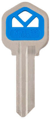 Hardware store usa |  Kwikset BLU Key Blank | KW1-PC-BLUE | KABA ILCO CORP