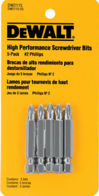 Hardware Store USA | 5PK #2 Phil PWR Bit