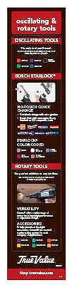 Hardware store usa |  Rot/Osc Tools POP Kit | TRV-0130 | YUNKER INDUSTRIES, INC.
