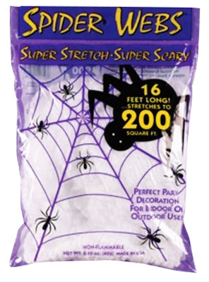 Hardware store usa |  16' Stretch Spider Web | 9528 | EASTER UNLIMITED