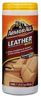 Hardware store usa |  30CT All LTHR Wipes | 18581B | ARMORED AUTO GROUP SALES INC