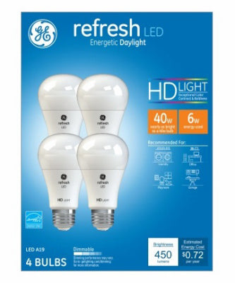 Hardware Store USA | GE 4PK 6W Day Ref Bulb