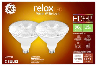 Hardware Store USA | GE2PK 15W SW Par38 Bulb