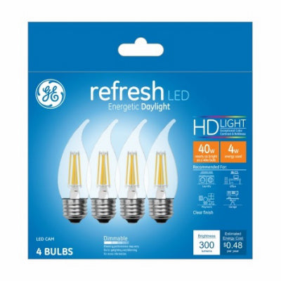 Hardware Store USA | GE 4PK 4W Day Ref Bulb