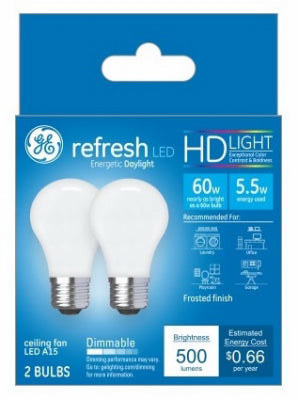 Hardware Store USA | GE2PK 5.5W Day A15 Bulb